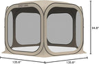 East Oak Screen House Tent Pop-Up, Portable Screen Room Canopy Instant Screen - Image 11