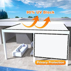 Artpuch Outdoor Pergola Shade Cover 16' X 20' Sun Shade Cloth - Image 3