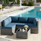JAMFLY Patio Furniture Sets, 5-Piece Outdoor Patio Furniture - Image 7