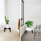 2 Pcs Heavy Duty Adjustable Metal Plant Stand - Image 8
