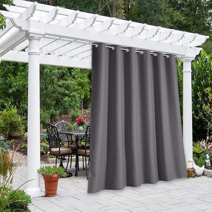 NICETOWN Extra Wide 84" Bedroom Curtain by NICETOWN