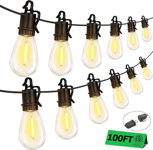 100FT Outdoor String Lights by TDLOL