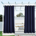NICETOWN Outdoor Curtains for Patio Waterproof Extra Long W55 x L108 Inch by NICETOWN