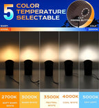 CLOUDY BAY 5W Well Lights Low Voltage Landscape Lighting, 12V-24V Waterproof - Image 6