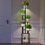Plant Stand Indoor with Grow Light, 6-Tiered Tall Plant Stand Indoor, Metal - Image 5
