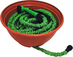 EMSCO Expandable Hose Hider – Expandable Hose Storage Pot – Rustic Terra Cotta - Image 6