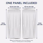 PureFit Outdoor Curtains for Patio Waterproof Weatherproof, UV Resistant - Image 6