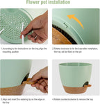 Big Self Watering Pots 12/10/9 inch, Plant Pots - Image 4
