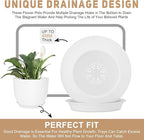 Plant Pots 12/10/9 inch Set of 3, Flower Pots - Image 6