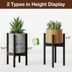MUDEELA 14 Inch Tall Plant Stand - Image 5