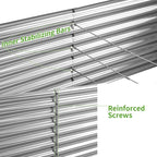 Land Guard 6×3×2 ft Galvanized Metal Raised Garden Bed, 2FT Deep Root Elevated - Image 4