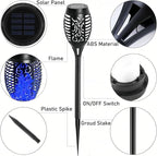 4 Pack Outdoor Solar Flame Light, Solar Lights Outdoor - Image 5