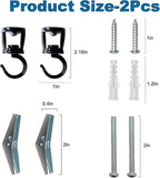ONIKK Ceiling Hooks for Hanging Plants, Heavy Duty Metal Plant Hooks, Screw in - Image 7