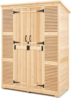 VEVOR Outdoor Storage Shed, Oversize Wooden Outside Storage Cabinet by VEVOR