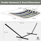 SUNCREAT Hammocks Double Outdoor Hammock - Image 6