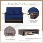 Tangkula Patio Rattan Daybed - Image 7