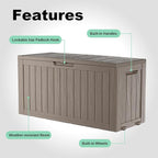 ROJIK Outdoor Storage Housing Deck Box - Image 5