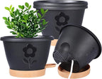 Plant Pots, Flower Pots for Indoor/Outdoor Plants, Self Watering Plastic by Unknown