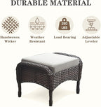 Belord Outdoor Ottomans for Patio Foot Rest - Image 5