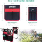 TomCare Garden Kneeler Seat Garden Bench Garden Stools Foldable Stool - Image 6