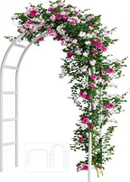 Adorox Metal Garden Arch Trellis by ADOROX