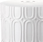 Safavieh Castle Gardens Collection Melody Antique White Glazed Ceramic Garden - Image 3
