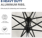 ABCCANOPY Durable Solar Led Patio Umbrellas - Image 7