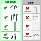 FEED GARDEN 76 Inch Four Shepherd Hooks - Image 4