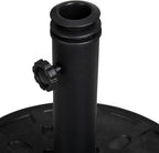 Backyard Expressions 20 lb Round Patio Umbrella Base – Heavy Duty Resin-Coated - Image 5