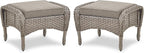 Belord Outdoor Ottomans for Patio Foot Rest by Belord