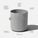 Veradek Demi Series Round Planter - Image 2