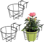 TQVAI 10 Inch Railing Planter by TQVAI