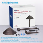 LEONLITE 12-Pack 5CCT LED Low Voltage Landscape Lights, 3W Cast-Aluminum 12-24V - Image 9