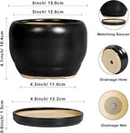 SQOWL Ceramic Plant Pot - Image 3