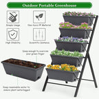 Giantex Vertical Raised Garden Bed, Elevated Planter Raised Beds - Image 5