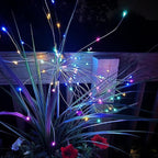 FOOING 6 Pcs Solar Garden Lights Solar Firework Lights, 200 LED String Light 2 - Image 3
