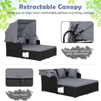Tangkula Patio Rattan Daybed - Image 8