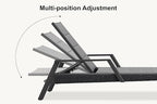 PURPLE LEAF 3-Piece Patio Chaise Lounge Set - Image 6
