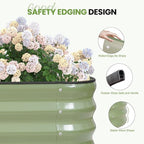 5-in-1 Adjustable Raised Garden Bed Kit | Galvanized Planter Boxes - Image 4