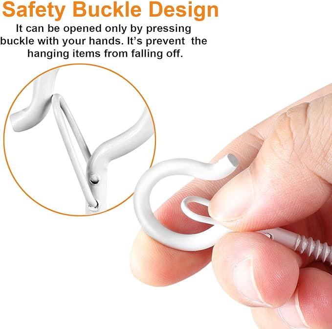 24 PCS Q-Hanger Hooks, Screw Hooks - Image 2