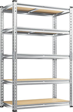 REIBII Garage Shelving, 5 Tier Storage Shelves Load 2400LBS, Adjustable Garage by REIBII