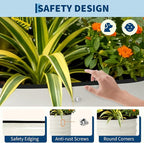 Garvee 2 Pack Galvanized Raised Garden Beds - Image 3