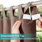 NICETOWN Porch Curtain Outdoor Waterproof - Image 2
