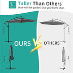 Shintenchi Patio Offset Umbrella - Image 6
