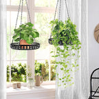 Plant Hanger Indoor Outdoor 3 Pack, Hanging Planter - Image 2
