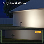 Consciot Solar Spot Lights Outdoor, 4 Pack, 600 Lumens, IP65 Waterproof - Image 4