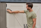 Rubbermaid Extra Large Resin Outdoor Storage Shed - Image 12