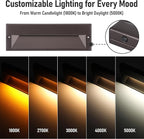 LEONLITE 10.6 Inch 5CCT LED Low Voltage Step Lights, 12–24V AC/DC 6W Surface - Image 5