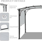 Pergola Canopy Replacement Cover - Image 4