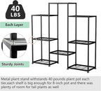 Metal Plant Stand Indoor Metal Plant Stands Outdoor Tiered Plant Shelf - Image 5
